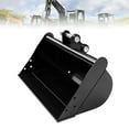 thumbnail image 1 of Backhoe Bucket, Small Excavator Bucket Manganese Steel Easy To Install  for Sand Soil, 1 of 7