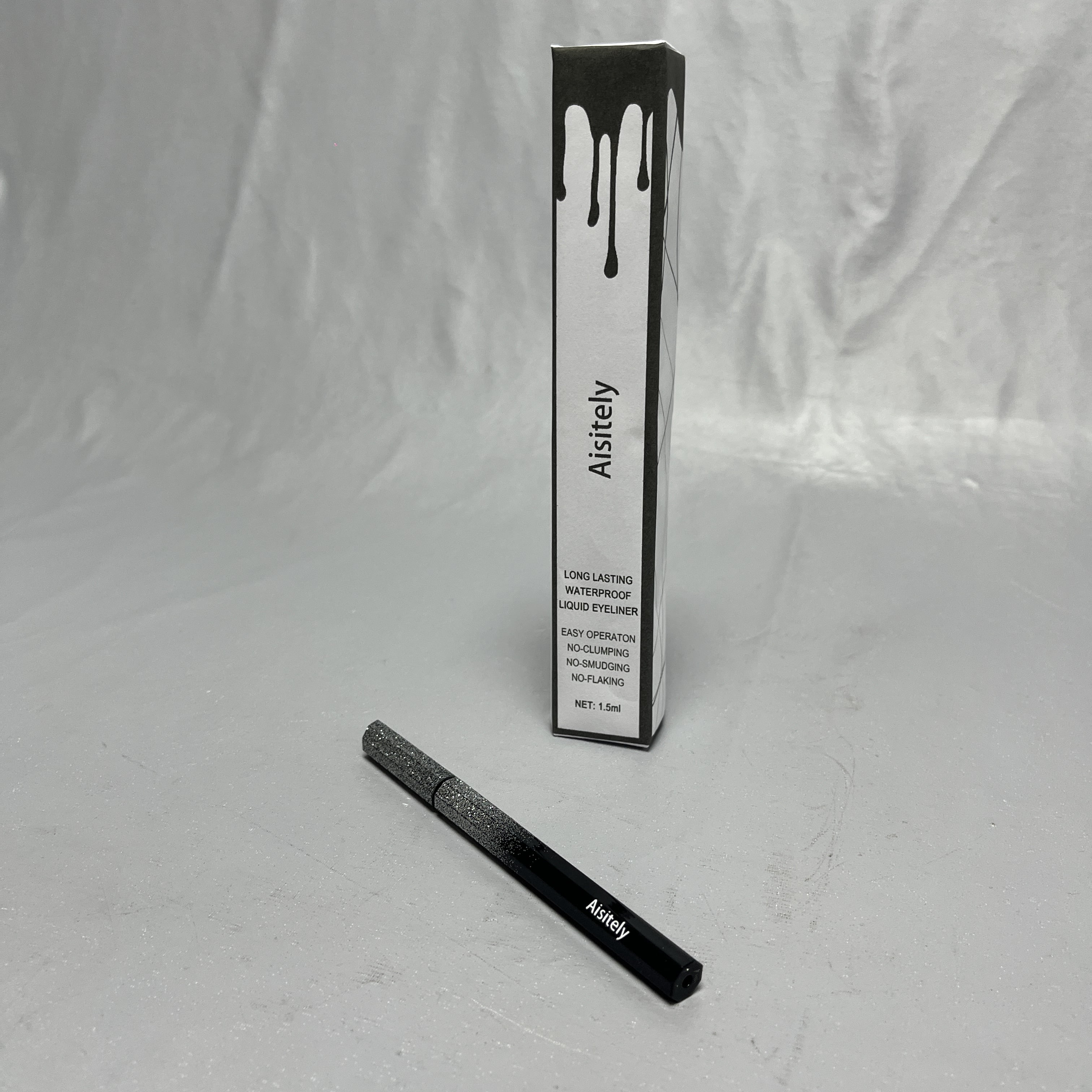 Aisitely Eyeliner Pencil, Matte Waterproof Liqudi Eye Liner Pencils, Long-Lasting Sweatproof Smudge Proof Waterline Eyeliner, Soft Smooth Eye Makeup Pen for Women,