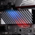 thumbnail image 3 of SSD M2 Radiateur NVMe Dissipateur Thermique 2280 SSD Disque Dur Aluminium Dissipateur Thermique Refroidisseur Tampons de Refroidissement Tapis de Refroidissement Thermique pour Bureau PC Rouge, 3 of 6