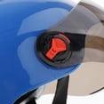 thumbnail image 3 of 60b9df9ee4b959227622d177 en blanco Azul Zulema Medio sombrero de seguridad, 3 of 8