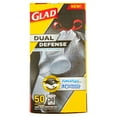 thumbnail image 3 of Glad Dual Defense Drawstring Large Trash Bags, 30 Gallon, 50 Count, 3 of 6