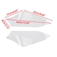 thumbnail image 5 of ALLTIMES Side Panels Fairing Covers Wind Deflector for Ducati Desert X 2022-2023, Acrylic Clear, 5 of 8