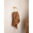 thumbnail image 5 of Moen Weymouth Brushed Gold Bathroom Hand Towel Ring, 5 of 8