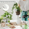 thumbnail image 5 of 200pcs 4 Inch T-Type Plant Labels - Waterproof Plastic Garden Markers with Permanent Marker Pen, Reusable Plant Tags for Seedlings Herbs Vegetables, Outdoor Indoor Gardening Supplies, 5 of 8