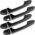 thumbnail image 3 of DAMAIJOY 4pcs Black Side Key Car Door Handle Covers Trims Front Left Rear Right for Toyota for Tacoma Edicion Especial/Limited//SR5/ off-Road/ Sport 2016-2021 & Sport/ Pro 2017-2021, 3 of 7