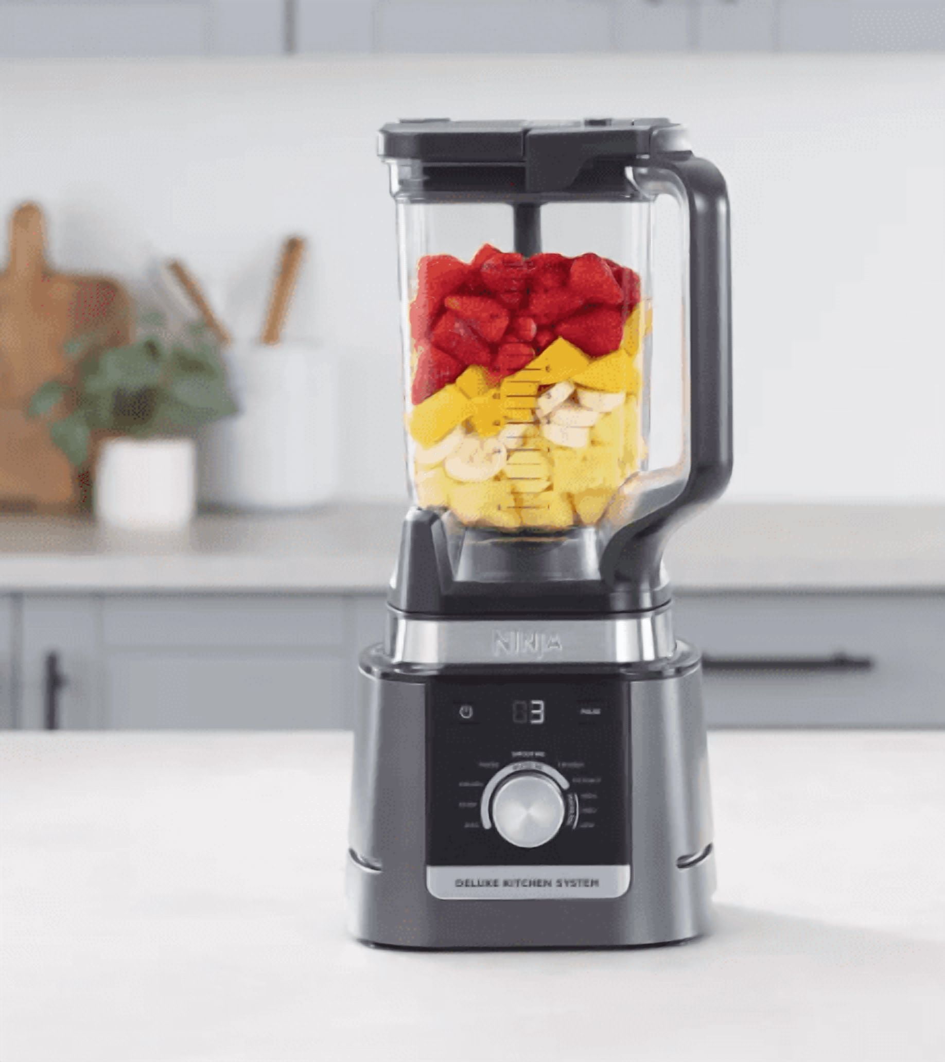 Ninja Deluxe Kitchen System, 88-oz Crushing Pitcher, 9-Cup