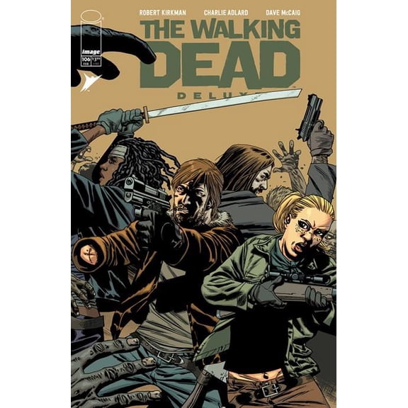 Collectible Walking Dead Deluxe #106 Cvr B Charlie Adlard & Dave Mccaig Var (Mr) Image Comics Comic Book 2025
