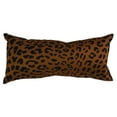 thumbnail image 2 of Everything Comfy Leopard Print Decorative Pillow, 16x6 Inch, Dark Brown,, 2 of 4