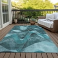 thumbnail image 6 of Chantille ACN536 Teal 10 x 14 Rug, 6 of 6