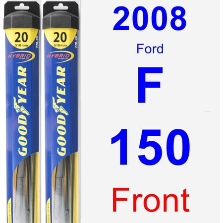 2008 Ford F-150 Wiper Blade Set/Kit (Front) (2 Blades) -