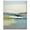 Gallery Wrapped, variant on Still Ocean Canvas Print Coastal Wall Decor by Notoriart, Silver Frame, 16 x 20