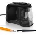 thumbnail image 1 of Electric Pencil Sharpener With Auto Stop For 6-11mm Pencils, Quick Sharpening Pencil Sharpener With Non-Slip Pads For Home, Battery Operated Heavy, 1 of 5