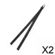 thumbnail image 1 of 2xCheerleader Pom Poms Holder Correa Cheer Pom Poms Holder Para Game Dance Party Negro, 1 of 10