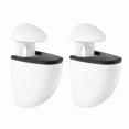 thumbnail image 1 of SHELF CLP JAM WHT 3" 2PK(Pack of 5), 1 of 1