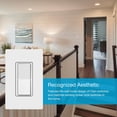 thumbnail image 2 of Interruptor de accesorios Lutron Caseta Smart Claro DVRF-AS-WH blanco, 2 of 9