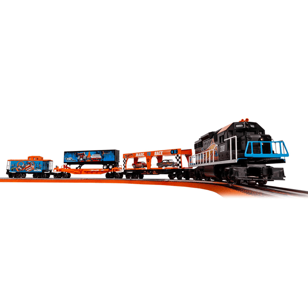 Lionel Hot Wheels Electric O Gauge Model Train Set With Remote And Bluetooth Capability Walmart Com Walmart Com