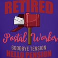 thumbnail image 3 of CafePress - Retired Postal Worker Funny Postman Hello T Shirt - Dark T-Shirt Kids XS-XL, 3 of 4