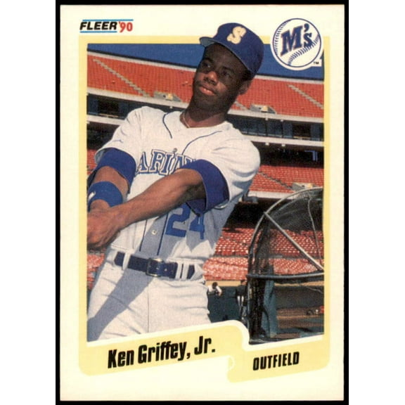 Ken Griffey Jr. Card 1990 Fleer #513