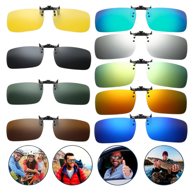 Micas Lentes Vision Nocturna Polarizados Accesorio Gafas Sol UNIVERSOENLINEA plateado