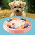 thumbnail image 3 of Rompecabezas de comida para perros, comedero para mascotas, tazón de alimentación, dispensador de golosinas para cachorros, juego de entrenamiento jinwen Inserto de alimentador lento, 3 of 7