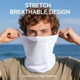 thumbnail image 3 of OZERO Face Mask Neck Gaiter: Sun Protection Scarf Gator Breathable Cooling for Summer Outdoor Activities, Hiking, Cycling, 3 of 7