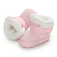 thumbnail image 5 of Newborn Baby Winter Snow Boots Crib Shoes Infants Soft Sole Plush Booties First Walker 0-18M, 5 of 8