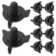 thumbnail image 5 of Tornillos para casco de motocicleta, 10 unidades, tornillos para visera de casco, tornillos para clip de visera, accesorios para casco, color negro, 5 of 8