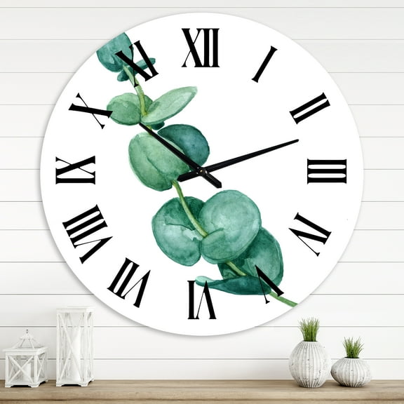 Designart 1 in Quartz Traditional Wall Clock