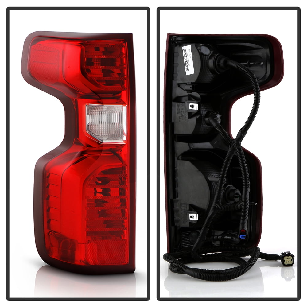 2019-2023 Chevy Silverado 1500 Incandescent Tail Light w/Harness Driver Side