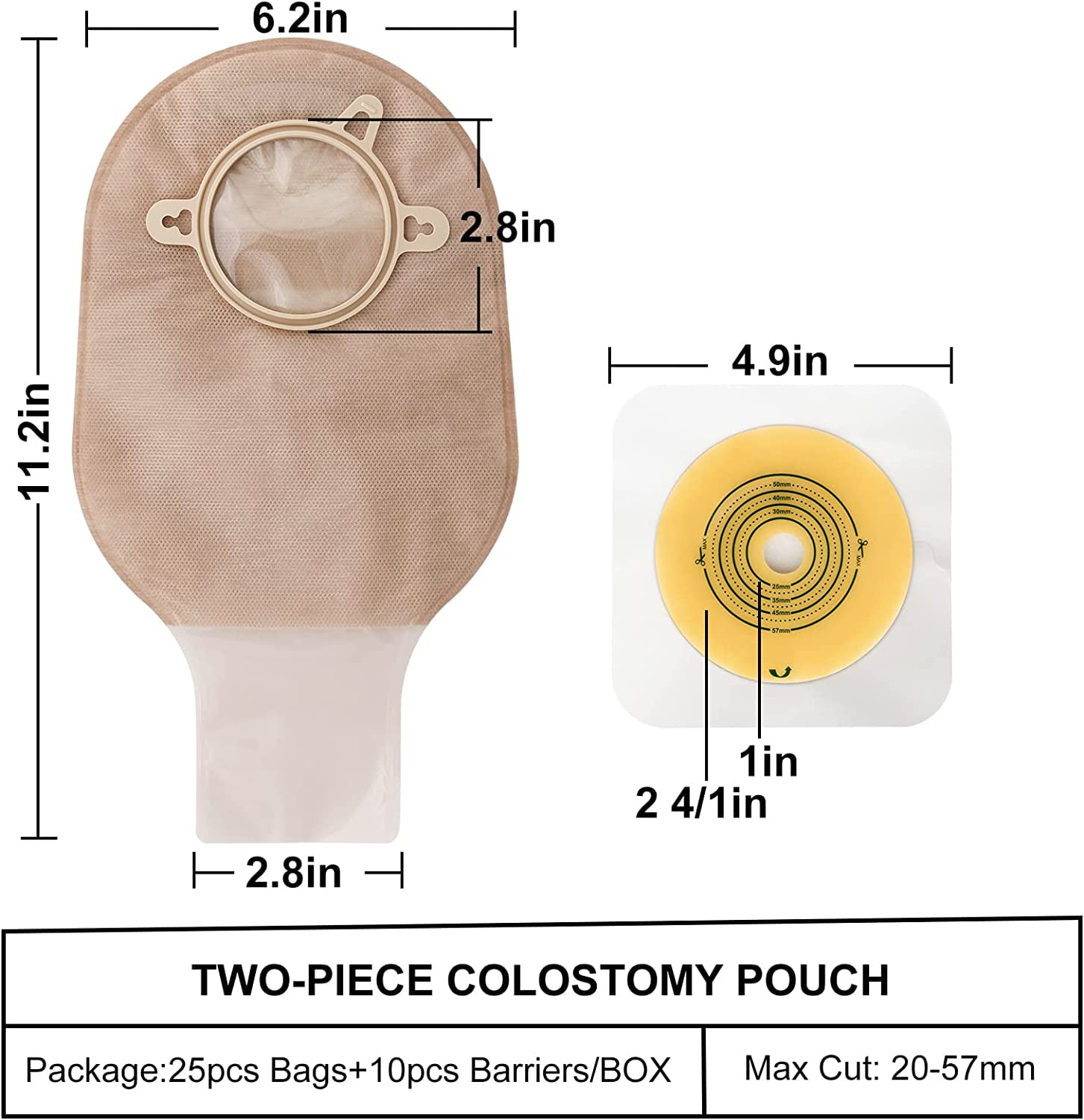 Black Elastic Ostomy Bag Cover, Ileostomy Cover, Adjustable Colostomy Bag  Cover, Stoma Pouch Cover 6