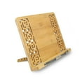 thumbnail image 4 of SagaSave Book Stand Book Holder Tray and Page Paper Clips Reading Desk Foldable Bamboo, 4 of 8