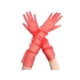 thumbnail image 1 of Guantes largos de ópera de tul INSPIRE CHIC para mujer, guantes de malla transparentes de dedo completo para bodas de noche, rojos, talla L, 1 of 6