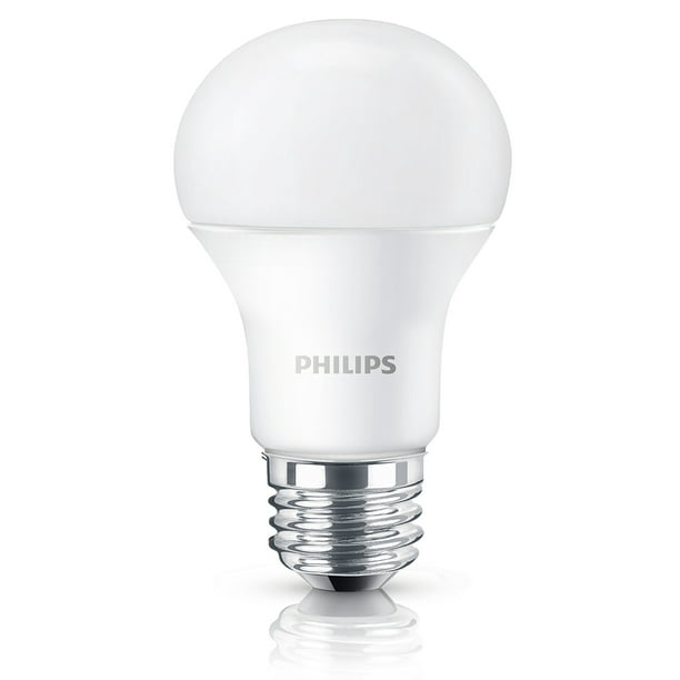 Philips LED (100 Equivalent) Daylight Standard A19 Light Bulb, 2 CT - Walmart.com
