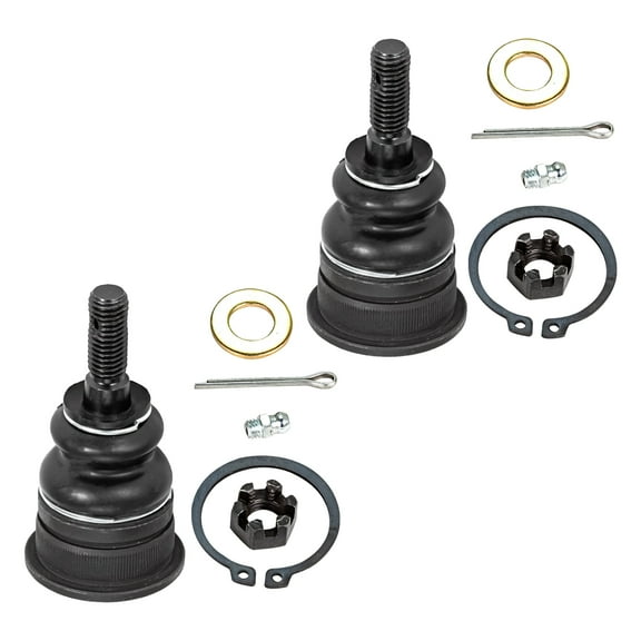 Detroit Axle - Front 2pc Ball Joints for 02-05 Ford Explorer Lincoln Aviator Mercury Mountaineer, 2 Upper Ball Joints Assembly 2002 2003 2004 2005 Replacement