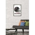 thumbnail image 3 of NFL Atlanta Falcons - Drip Helmet 20 Wall Poster, 22.375" x 34", 3 of 4