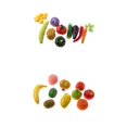 thumbnail image 1 of Rongfmy 20Pcs Artificial Vegetables Fake Fruits Home Store Display Photography Prop, 1 of 9