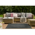 thumbnail image 5 of SABRA CHARCOAL Outdoor Rug By Kavka Designs, 5 of 5