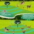 thumbnail image 6 of 2 Pack Stray Cat Deterrent Outdoor Solar Powered, Motion Activated Ultrasonic Animal Repeller for Gardens Yards, Repels Deer Squirrels Skunks Rabbits, Humane Critter Ridder & Bear Deterrent Devices, 6 of 8