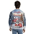thumbnail image 5 of Santa is Coming Scottish Fold Merry Christmas Xmas Noel Truck Tree All Over Print 3D Sweatshirt Unisex Merch Cat Lover Kitten Owner Gifts - 02023, 5 of 6