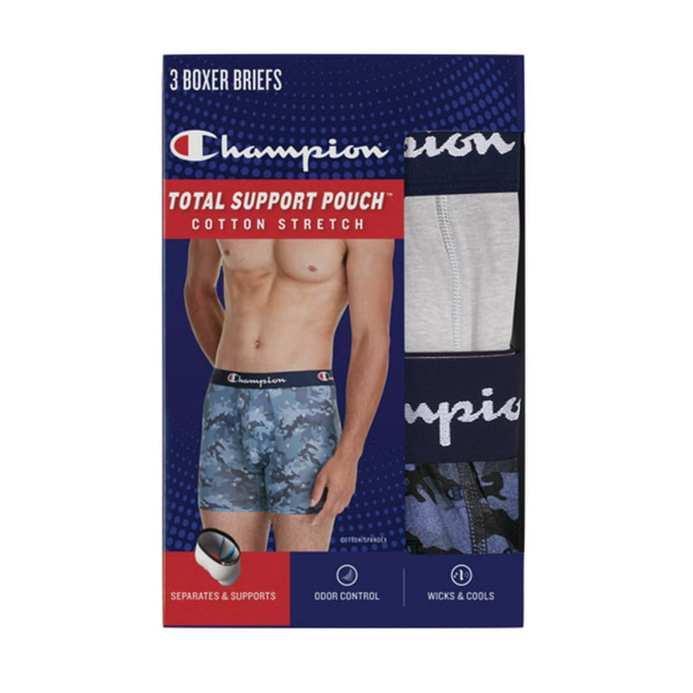 Reebok Men's Performance Boxer Briefs with Comfort Pouch (4 Pack) – I-Max  Fashions