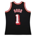 thumbnail image 3 of Men's Mitchell & Ness Chris Bosh Black Miami Heat 2013/14 Hardwood Classics Swingman Jersey, 3 of 3
