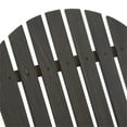thumbnail image 3 of Greemotion Elk 34"W Outdoor Eucalyptus Wood Adirondack Chair in Gray, 3 of 7