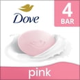 thumbnail image 3 of Dove Beauty Bar Soap For Soft, Smooth Skin, Pink Rosa, Cleans & Moisturizes, 3.75 oz 4 Bars, 3 of 11