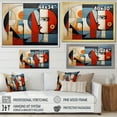 thumbnail image 4 of Designart "Geometric Portrait in Cubism VII" Cubism Wall Art Living Room, 4 of 5