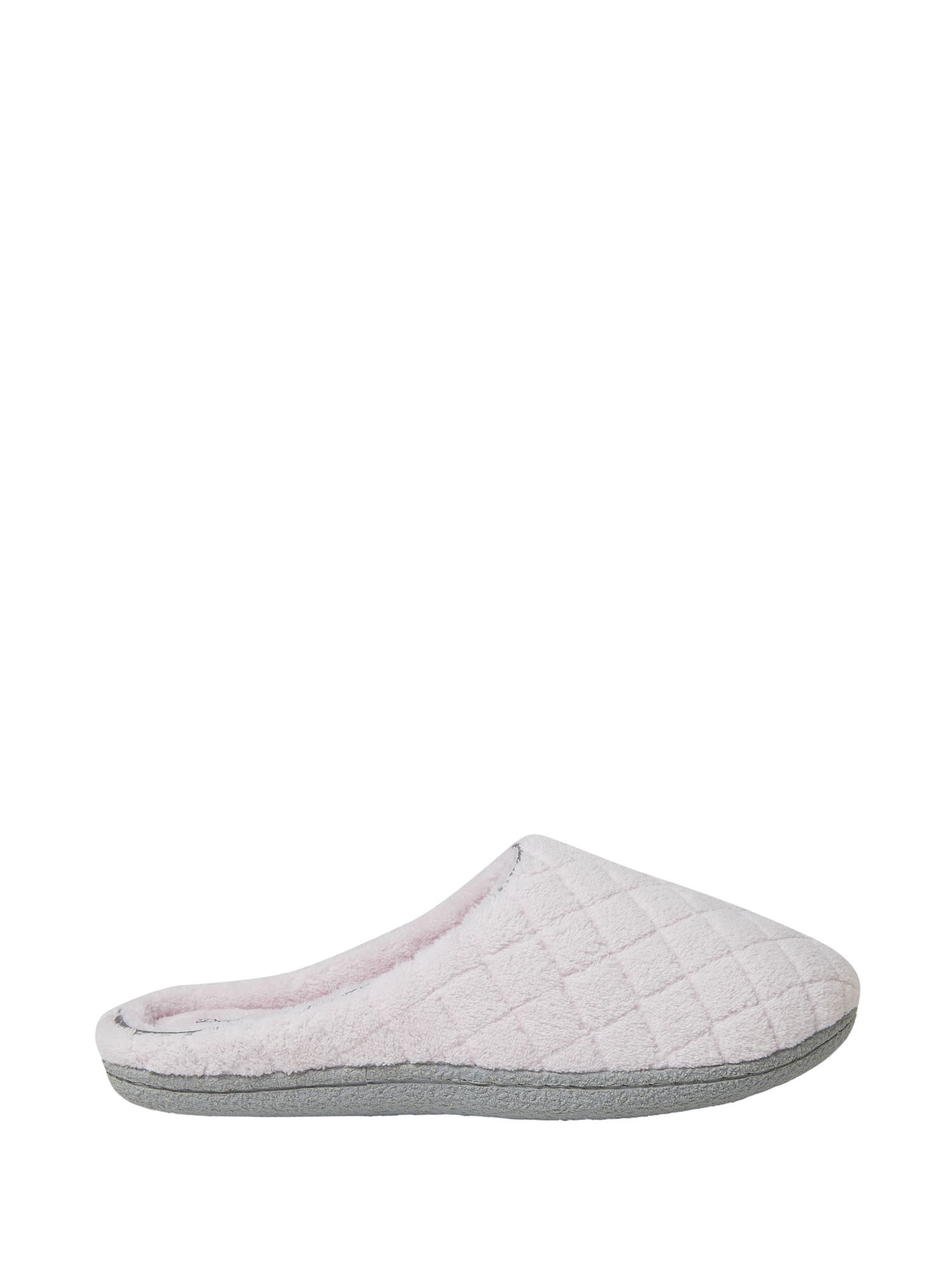 dearfoams quilted terry clog slippers