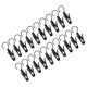 thumbnail image 4 of 20 ganchos de plástico giratorios para colgar ropa con pinzas para calcetines, botas, sujetadores y toallas., 4 of 6