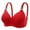 Red, variant on Gyexs Women's Push Up Wireless Bra Support Comfort No Underwire Bralette Everyday Wear Push Up Bras for Women, Hot Pink, Size 44