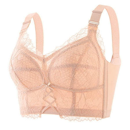 

CAICJ98 Plus Size Lingerie Fashion Womens Comfortable Breathable Vest Bra Underwears Underwears Beige