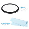 thumbnail image 4 of Filtro UV Uxcell de 58 mm, 1 PCS Filtro de Protección para Lente de Cámara de Aluminio Óptico para Filtro de Lente de Cámara de 58 mm, 4 of 5
