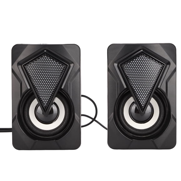 USB Desktop Speaker,X2 Desktop Speaker USB Computer Accessories Home Computer Speakers Ultimate Comfort